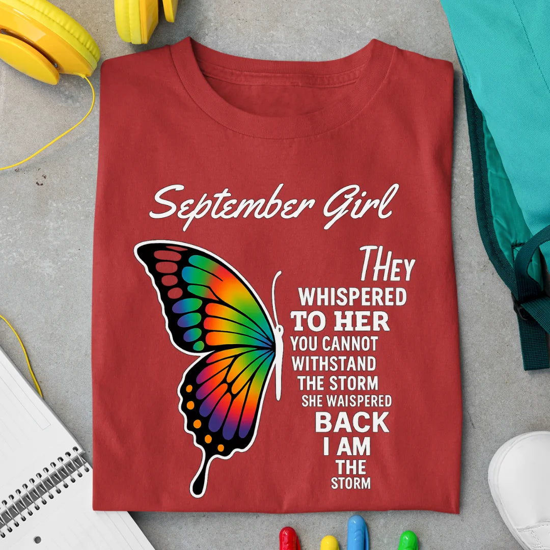 September Girl Exclusive Premium Birthday T-shirt for Women