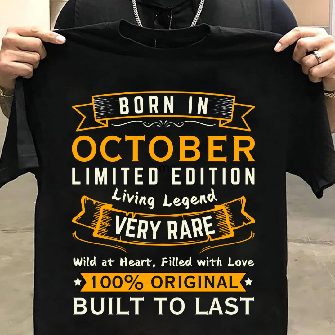 Born In October Limited Edition Living Legend Very Rare
