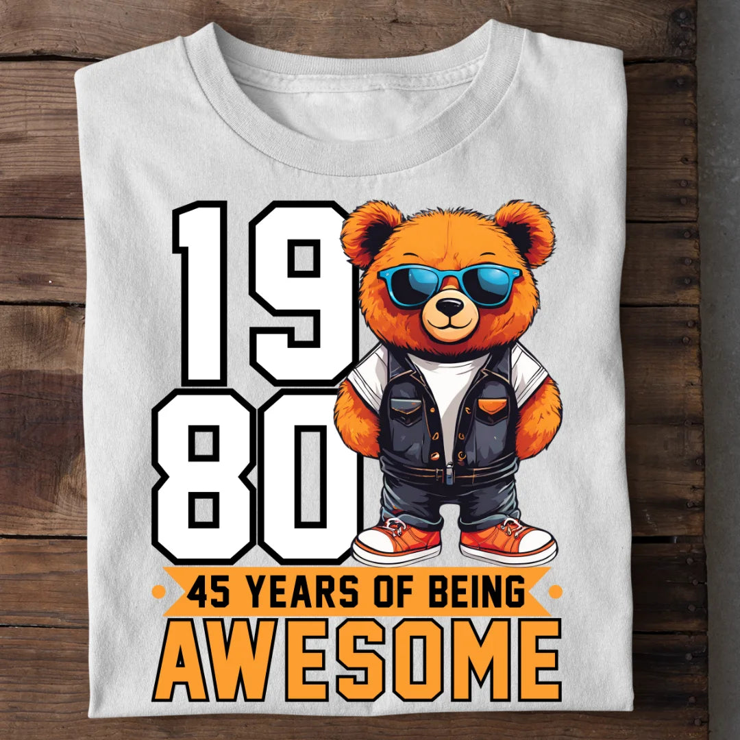 1980 45 Years Of Being Awesome