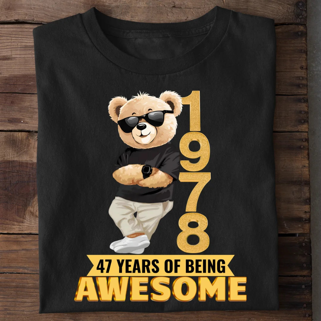 1978 | 47 Years Of Being Awesome
