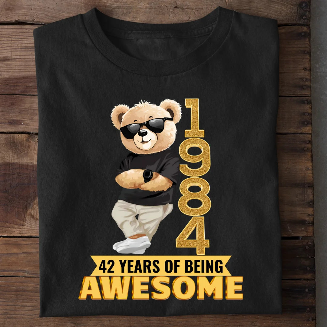1984 | 42 Years Of Being Awesome T-shirt