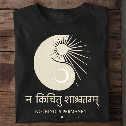 Nothing Is Permanent Pure Cotton T-shirt