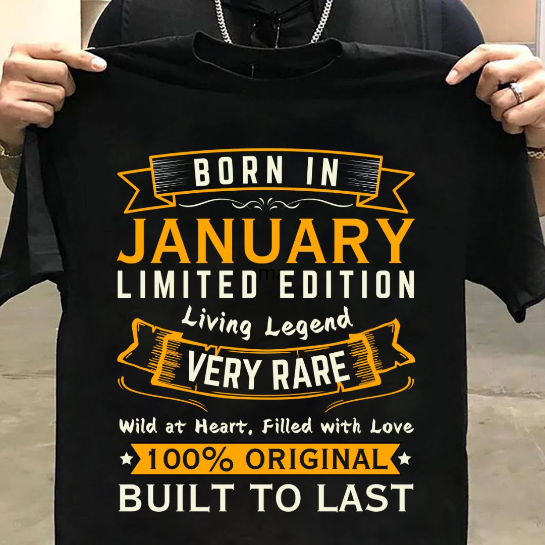 Born In January Limited Edition Living Legend Very Rare