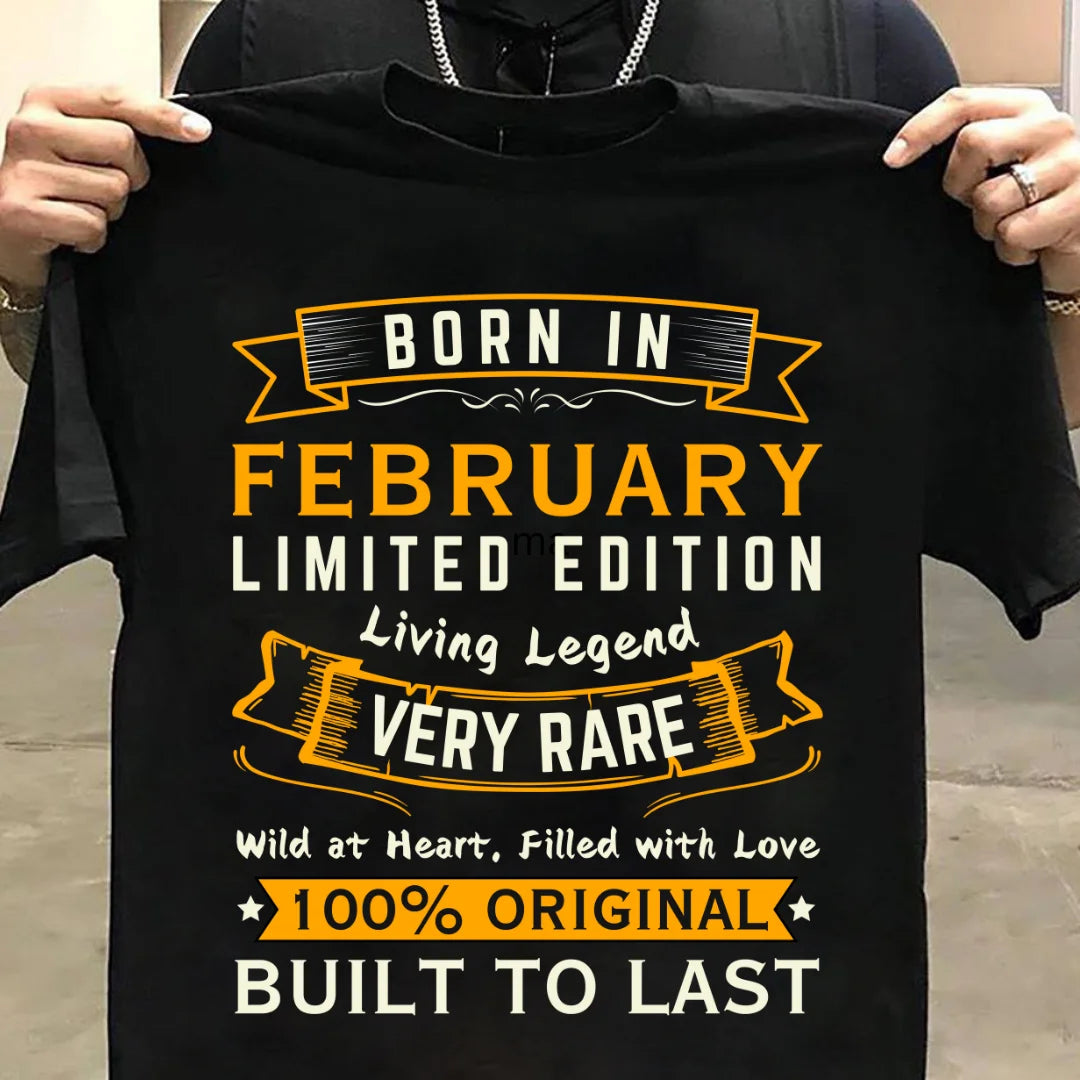 Born In February Limited Edition Living Legend Very Rare