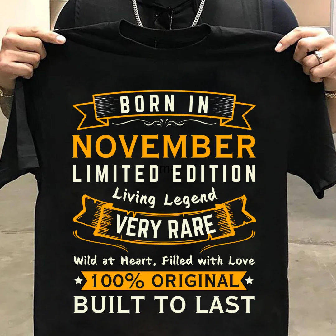 Born In November Limited Edition Living Legend Very Rare