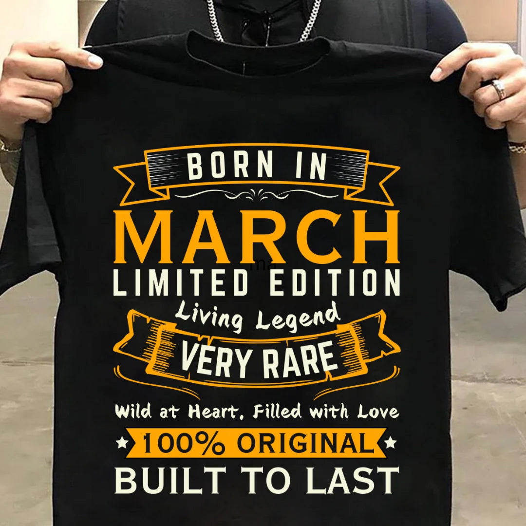 Born In March Limited Edition Living Legend Very Rare