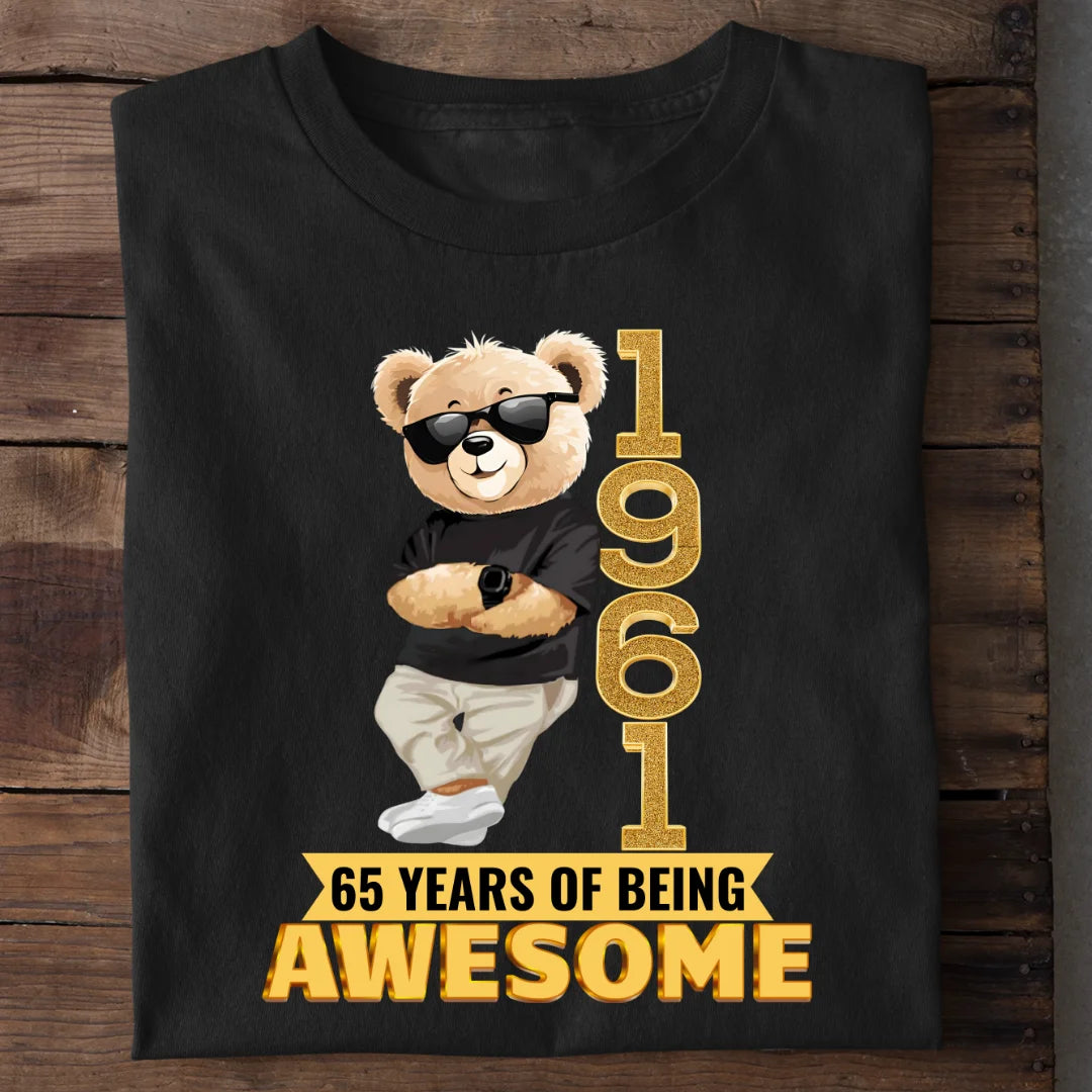 1961 | 65 Years Of Being Awesome T-shirt
