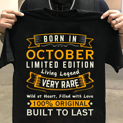 Born In October Limited Edition Living Legend Very Rare