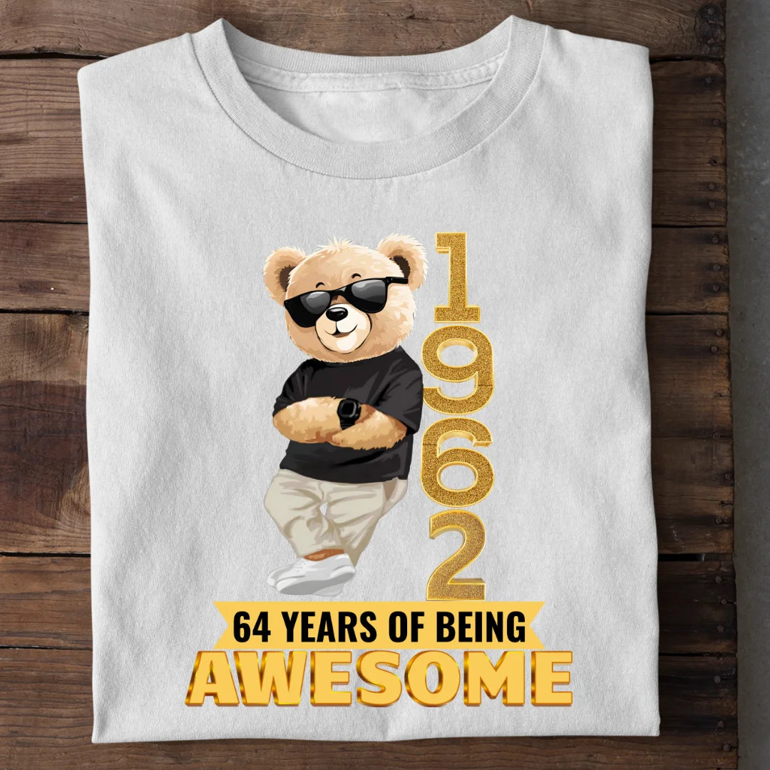1962 | 64 Years Of Being Awesome T-shirt