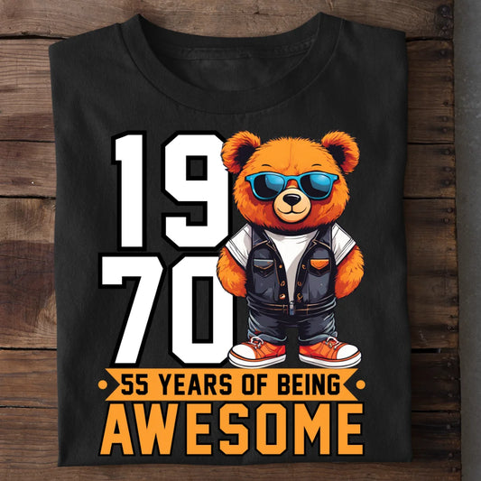 1970 55 Years Of Being Awesome