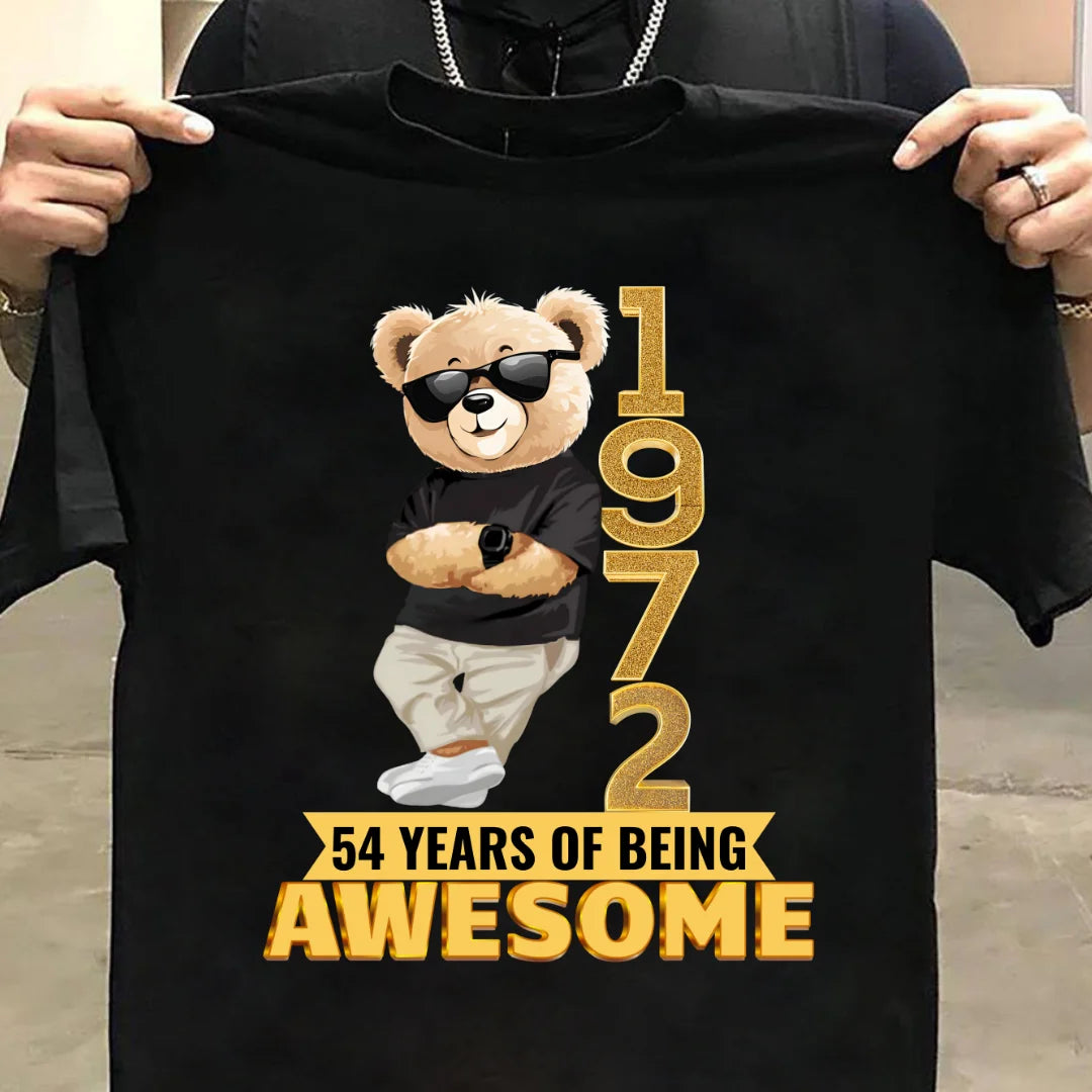 1972 | 54 Years Of Being Awesome T-shirt