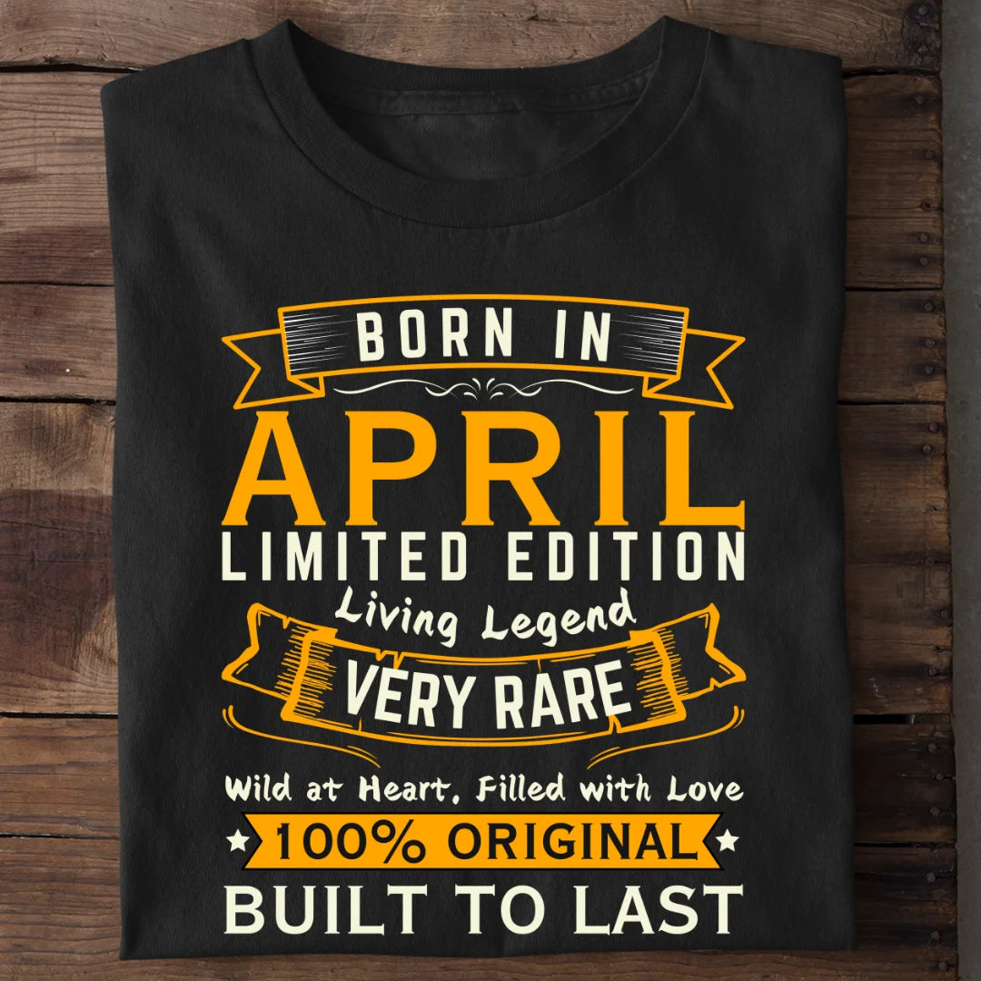 Born In April Limited Edition Living Legend Very Rare