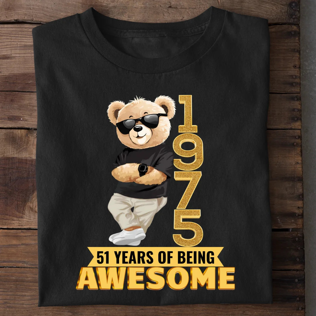 1975 | 51 Years Of Being Awesome T-shirt
