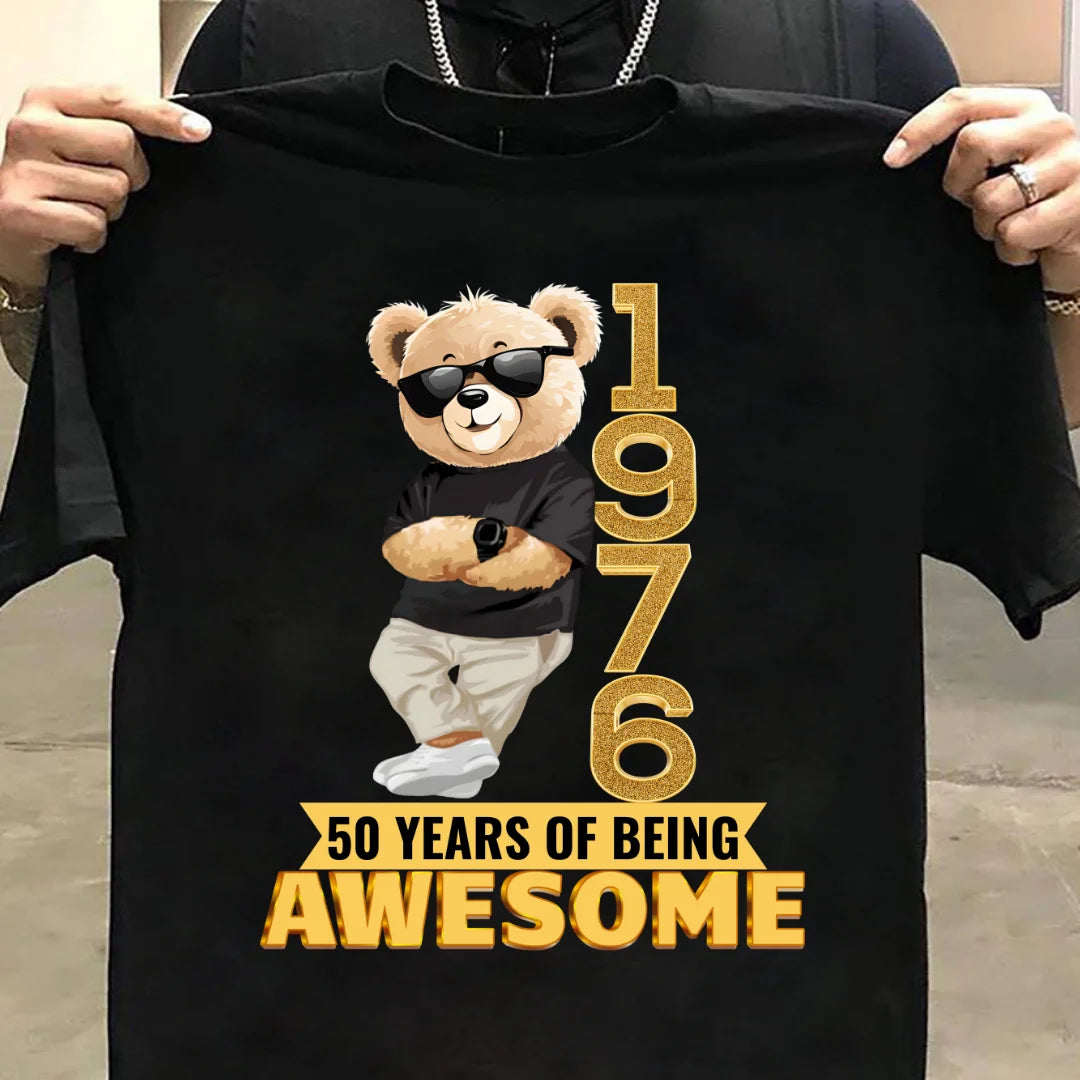 1976 | 50 Years Of Being Awesome T-shirt