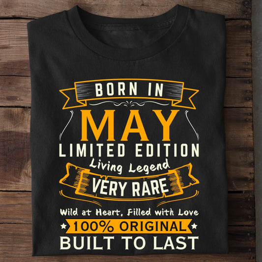 Born In May Limited Edition Living Legend Very Rare