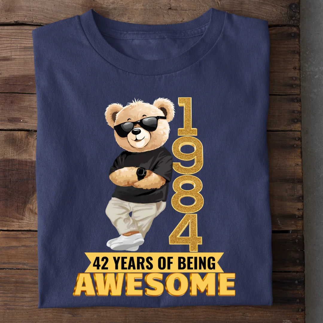 1984 | 42 Years Of Being Awesome T-shirt