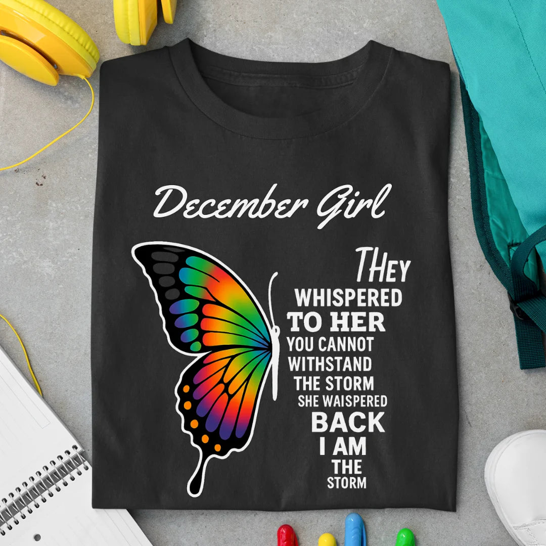 December Girl Exclusive Premium Birthday T-shirt for Women