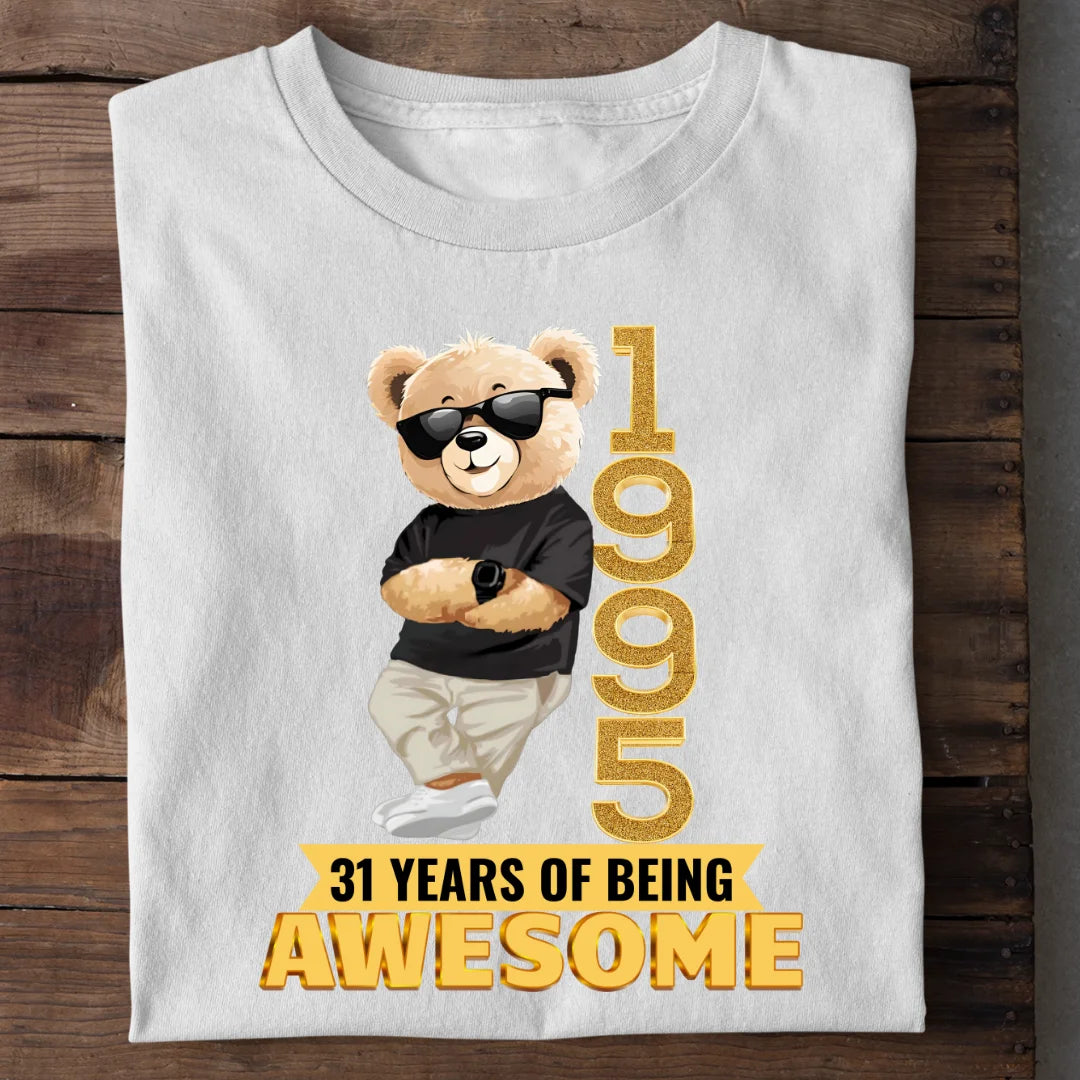 1995 | 31 Years Of Being Awesome T-shirt