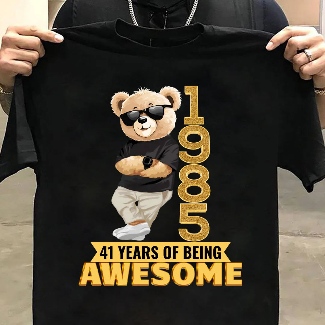 1985 | 41 Years Of Being Awesome T-shirt