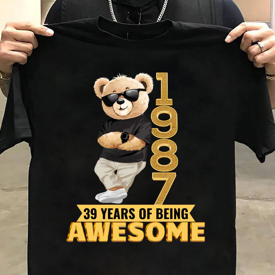 1987 | 39 Years Of Being Awesome T-shirt