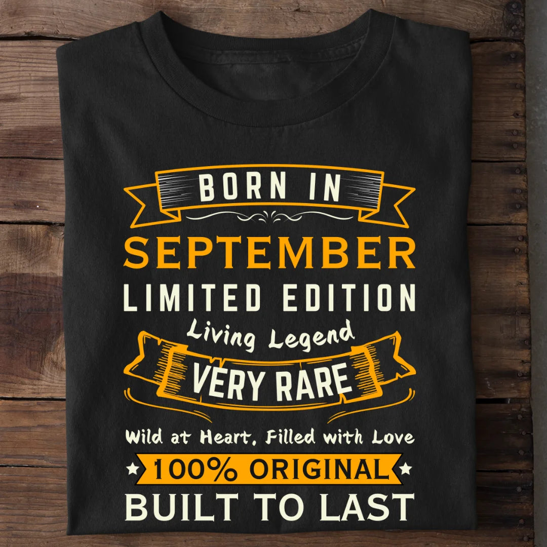 Born In September Limited Edition Living Legend Very Rare