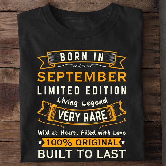 Born In September Limited Edition Living Legend Very Rare